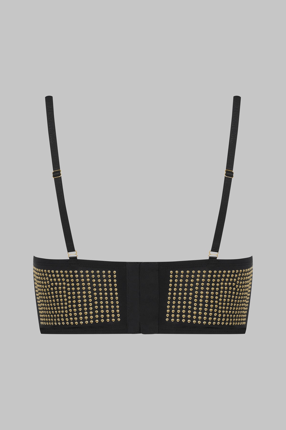 Studded bustier bra