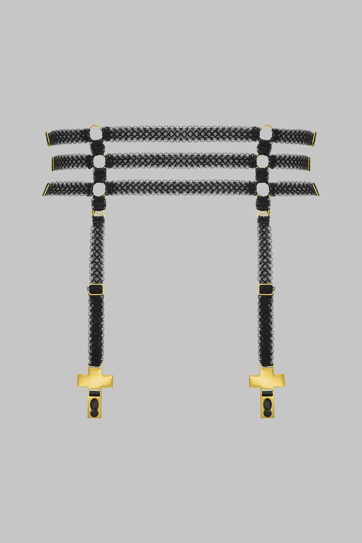 Cross Suspender Belt - Inspiration Divine