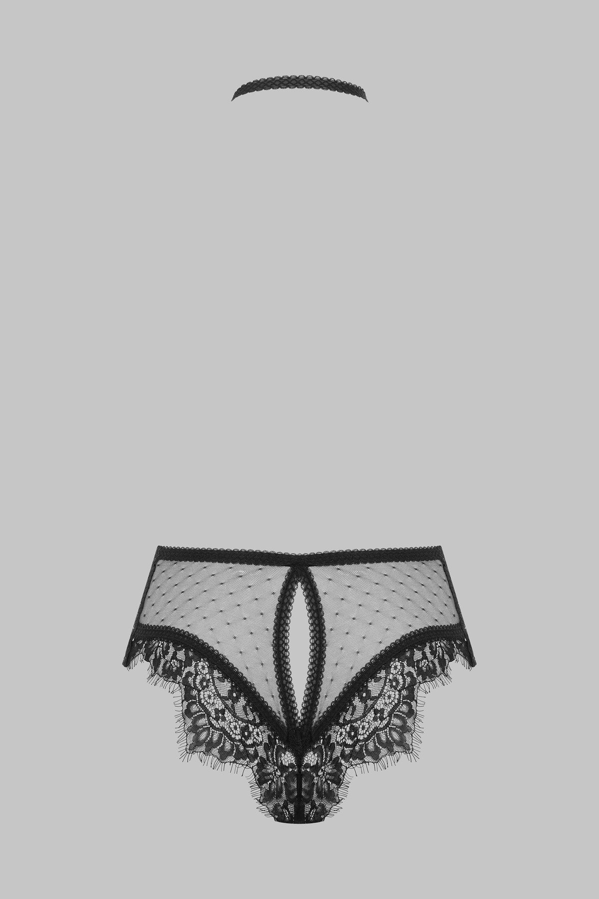 Cross Harness High-Waist Briefs - Inspiration Divine