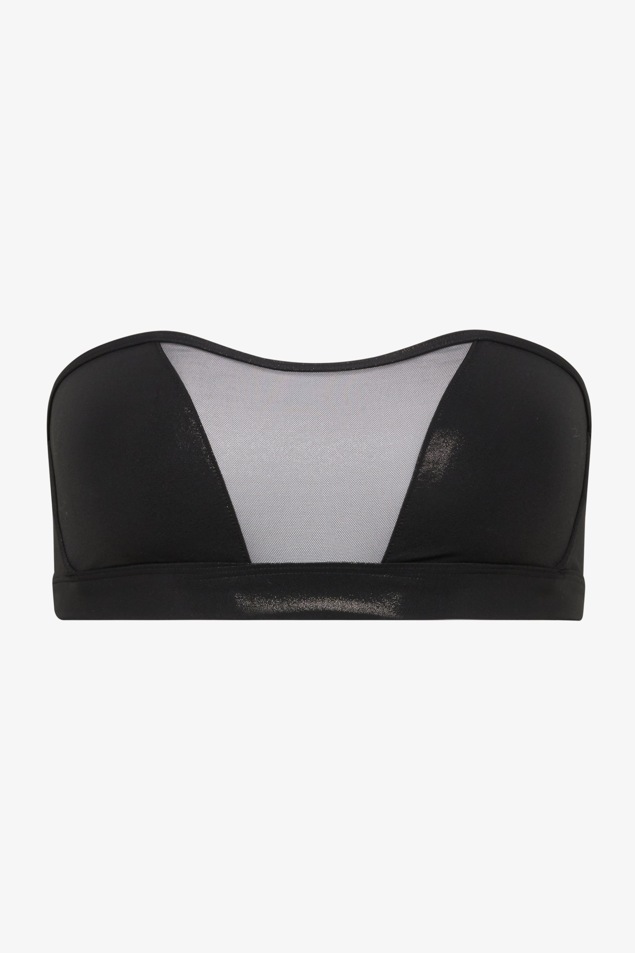 Bandeau bikini top - Minuit