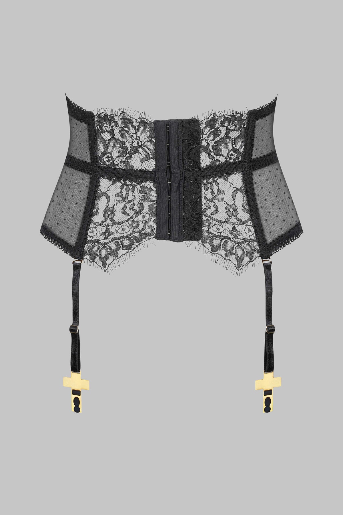 Cross Suspender Belt Waist Cincher - Inspiration Divine