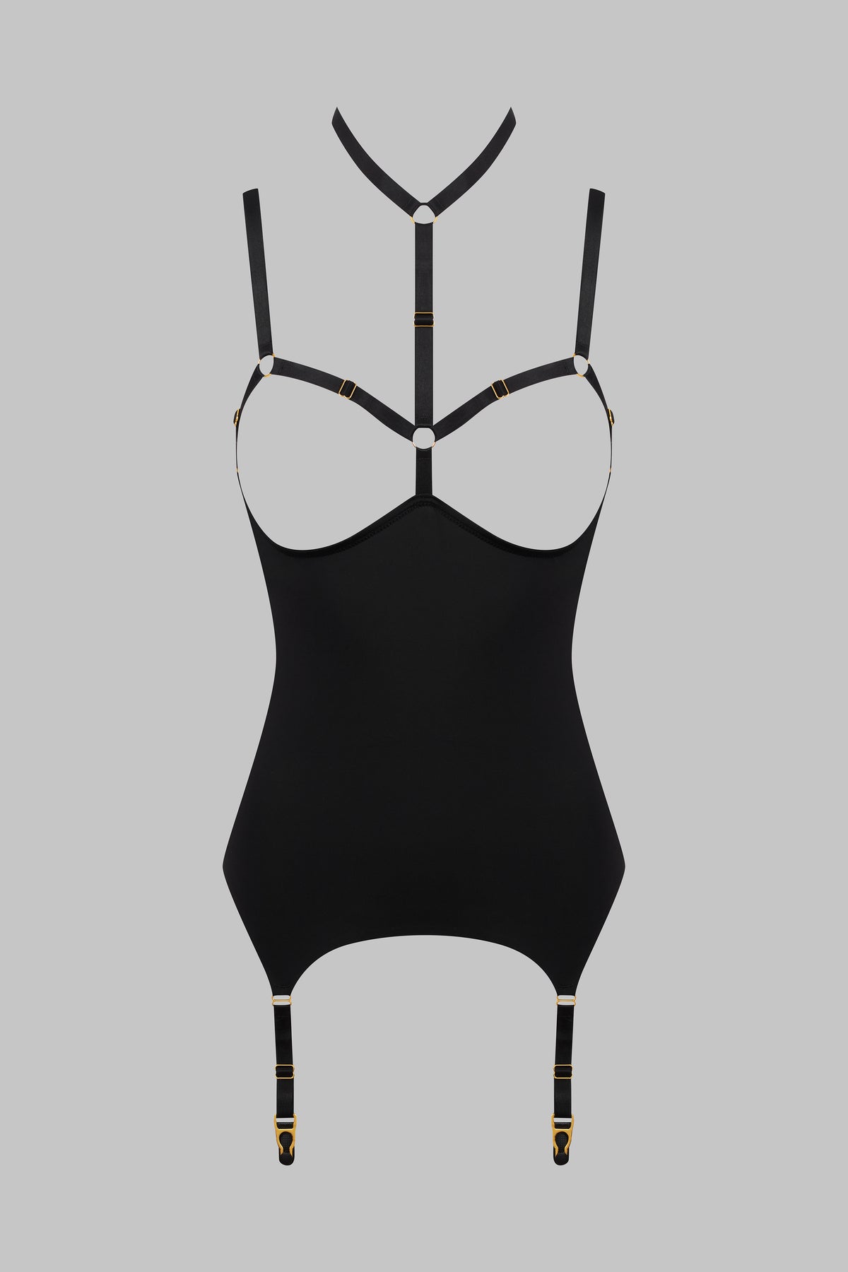 Open Garter Bodysuit - Tapage Nocturne