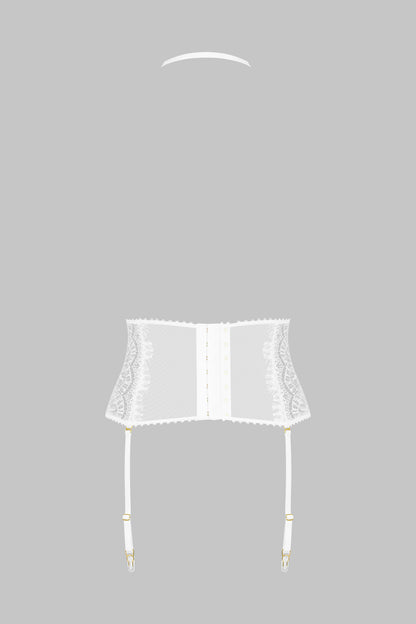 Waist cincher with suspenders - Accroche Coeur