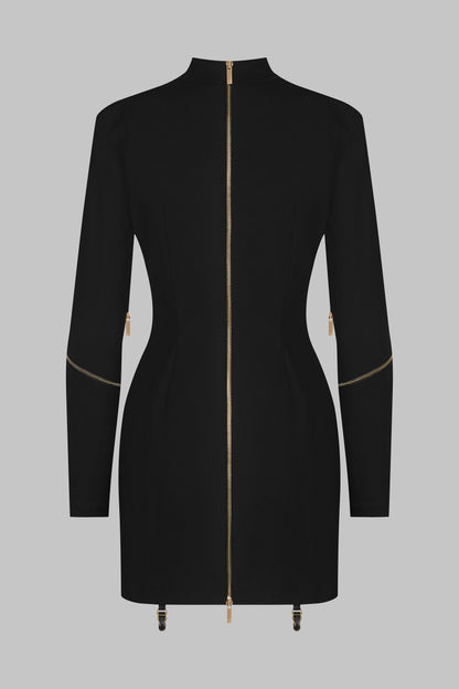 018 Zip dress - Le Vestiaire