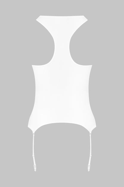 Tank top with suspenders - La Femme Amazone