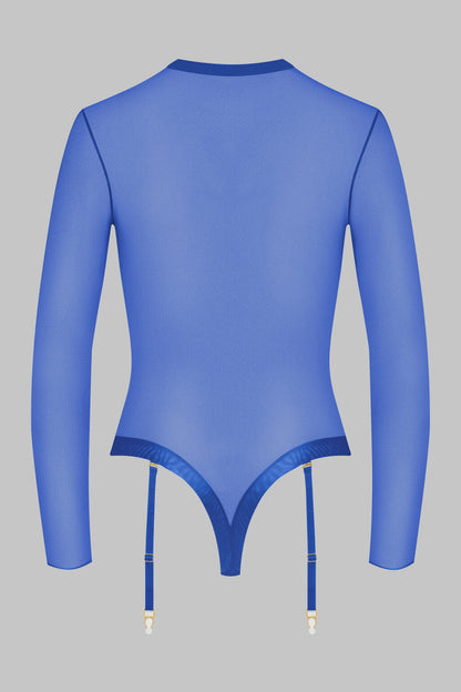 Thong body with suspenders - Corps à Corps Néon
