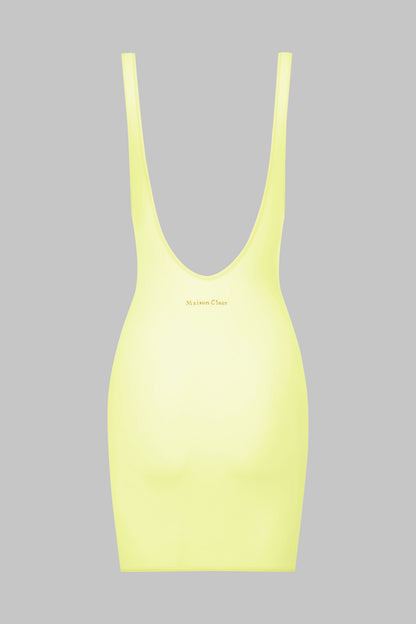 Short Backless Dress - Double Sens Pastel