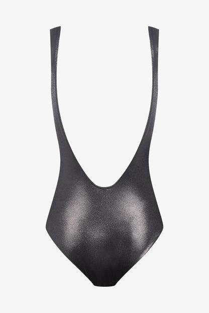 Swimsuit Open Back One-Piece - Splash