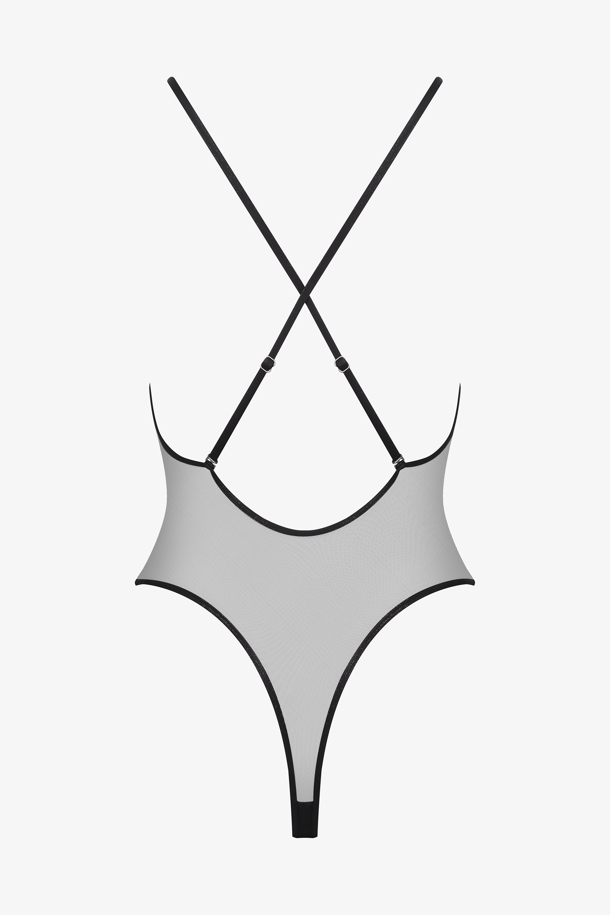 Swimsuit Straps One-Piece - Minuit