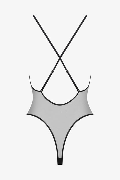 Swimsuit Straps One-Piece - Minuit
