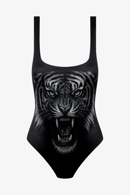 Swimsuit Tiger One-Piece - Safari