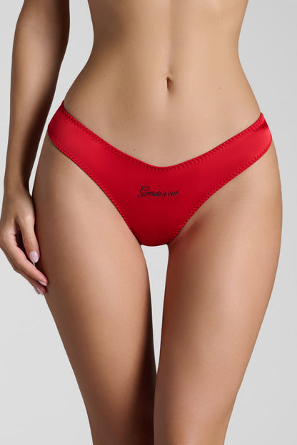 High-Cut Thong - Dedicace