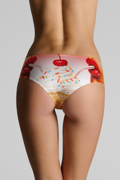 Hipster Panty - Ice Cream - Comic Strip