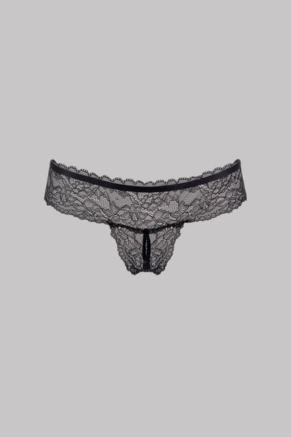 Openable tanga - Le Petit Secret Dentelle