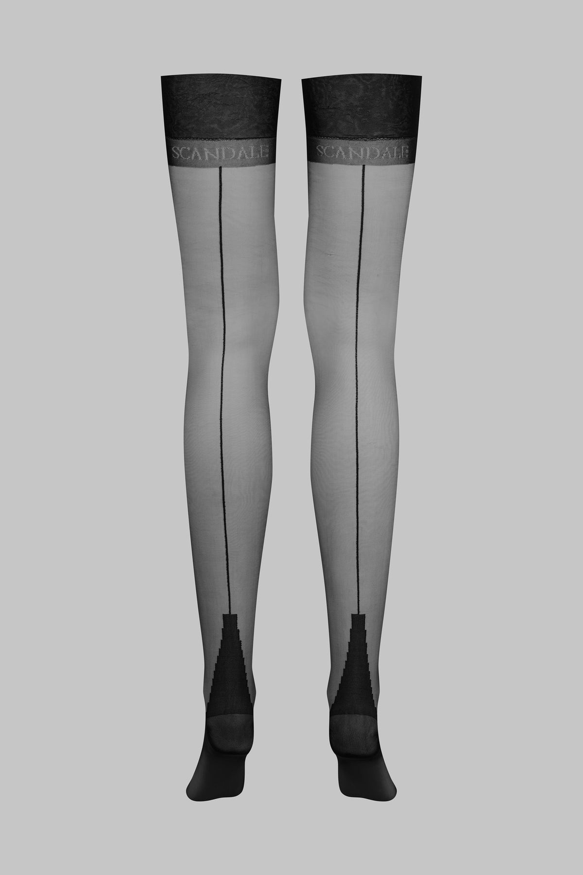 Back seamed nylon stockings Signature 15D - LEGWEAR