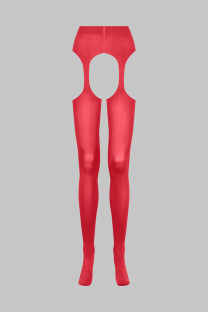 Open Tights Garter Belt 70D - Legwear