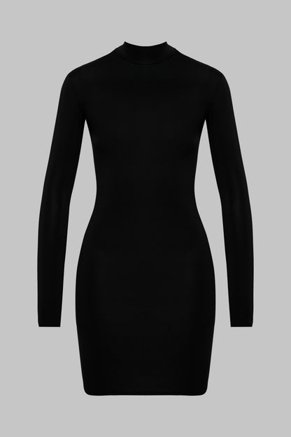 Minuit Long Sleeve Dress - Pure Tentation