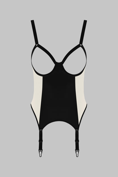 Open Garter Bodysuit - Pure Tentation