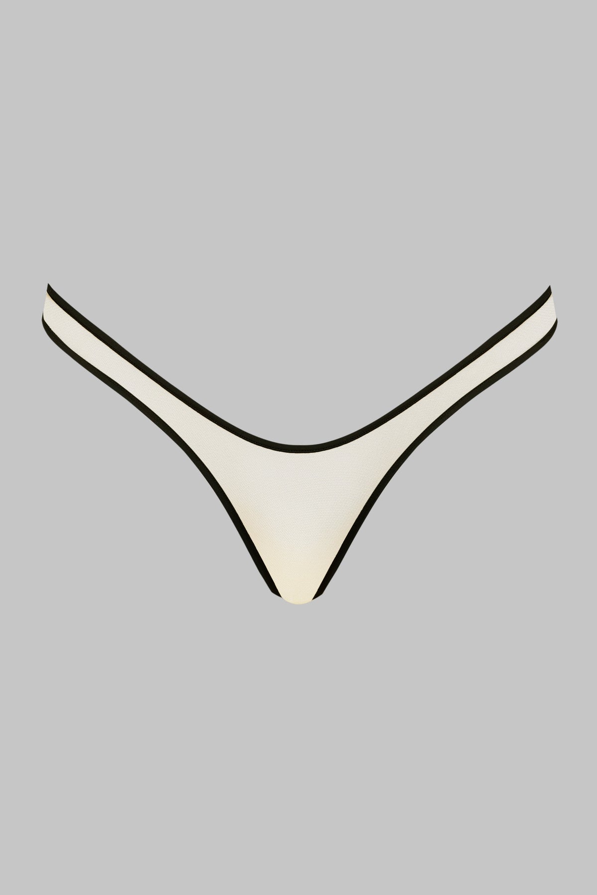 Sheer High-Cut Thong - Pure Tentation