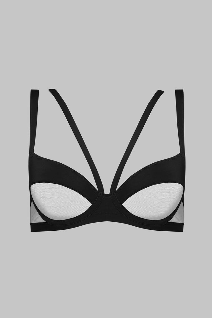 Balconette Harness Bra - Pure Tentation