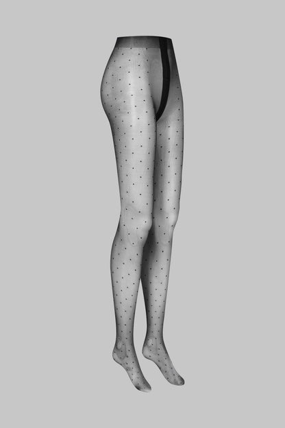 Plumetis glossy tights - 15D - LEGWEAR