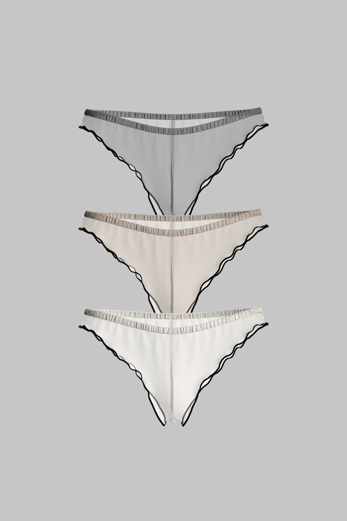 Set of 3 Tangas - La Parisienne