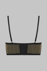 Studded bustier bra 
