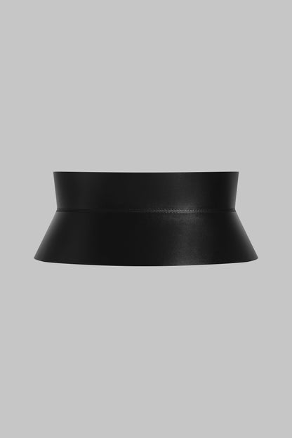 Leather corset belt - L&