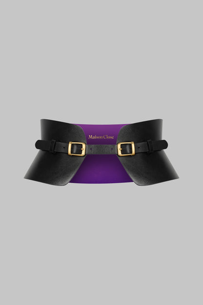 Leather corset belt - L&