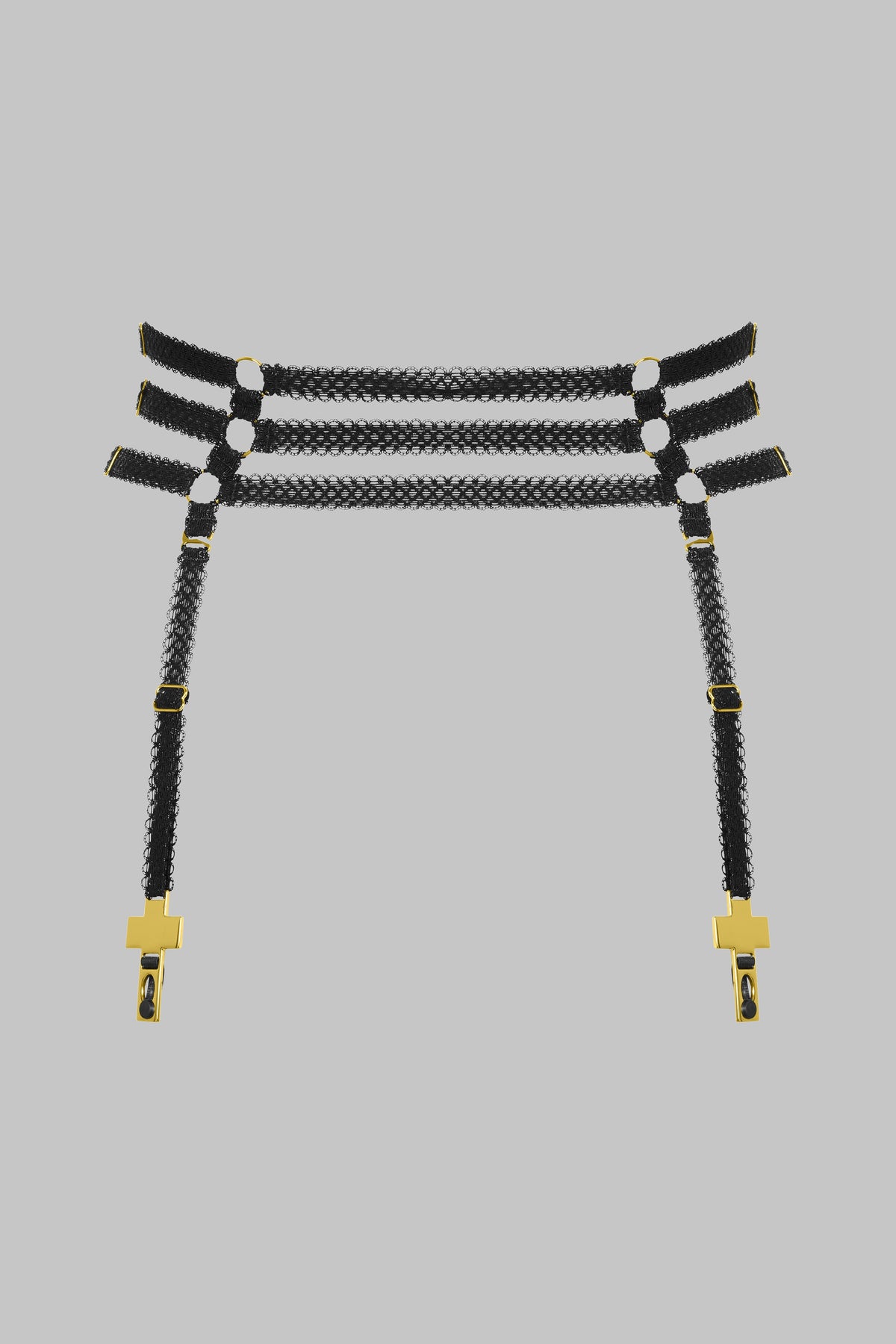 Cross Suspender Belt - Inspiration Divine