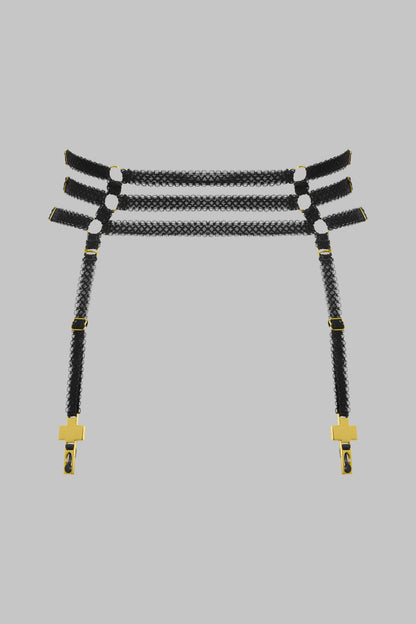 Cross Suspender Belt - Inspiration Divine