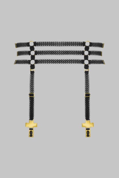 Cross Suspender Belt - Inspiration Divine
