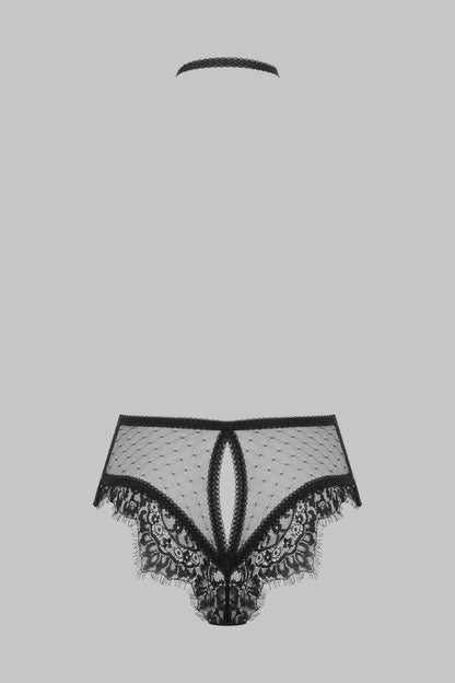 Cross Harness High-Waist Briefs - Inspiration Divine