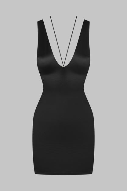 Short V-neck dress - French Kiss