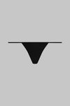 Micro thong - Black - Les Invisibles