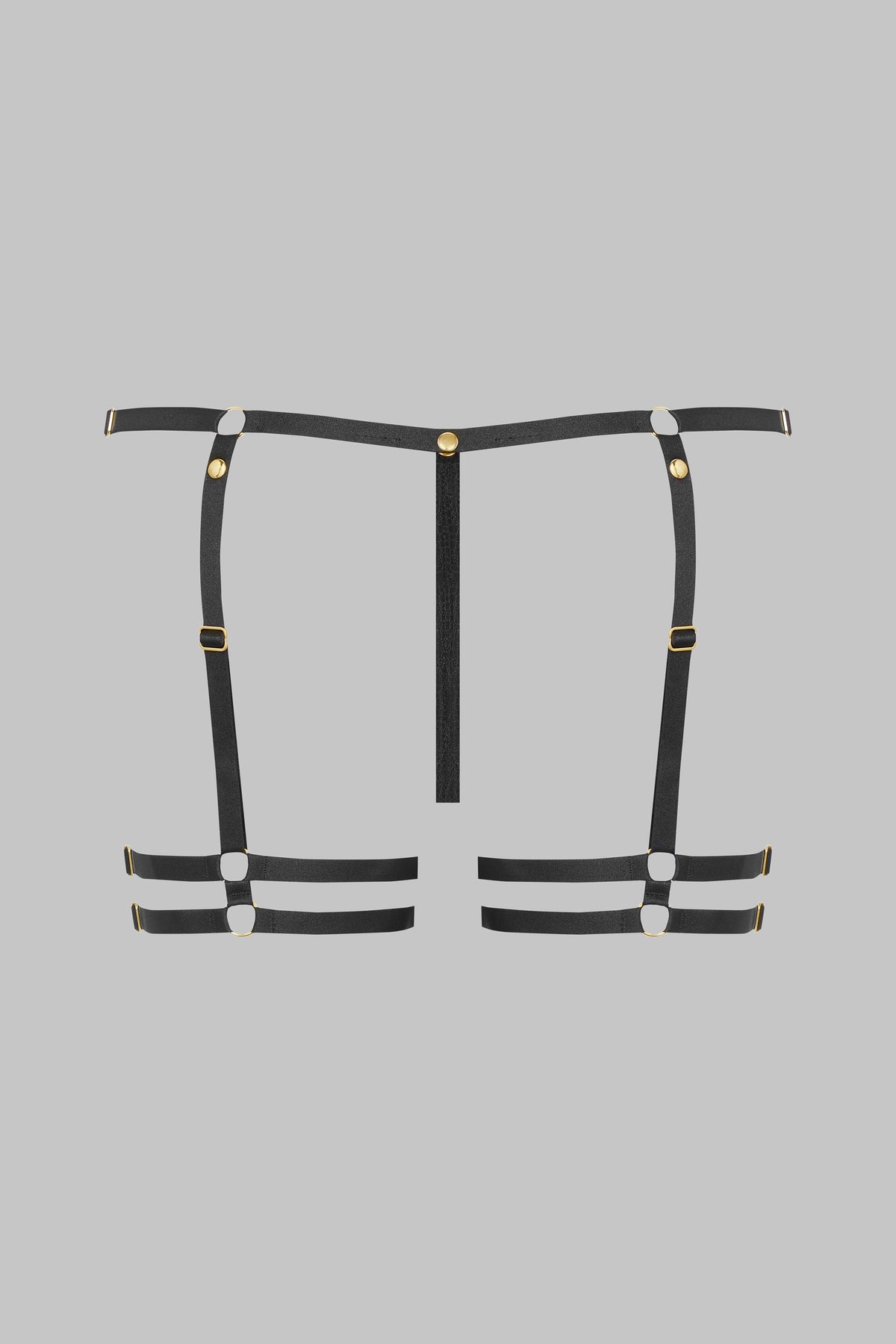 Mini Thong with Suspenders - Jeux Magnétiques