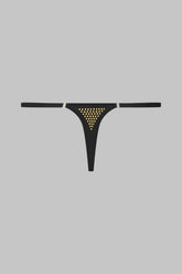 Studded mini thong 