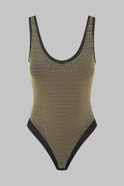 Studded bodysuit 