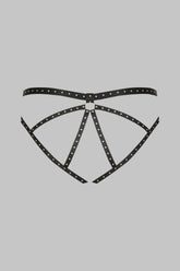 Studded open panty 