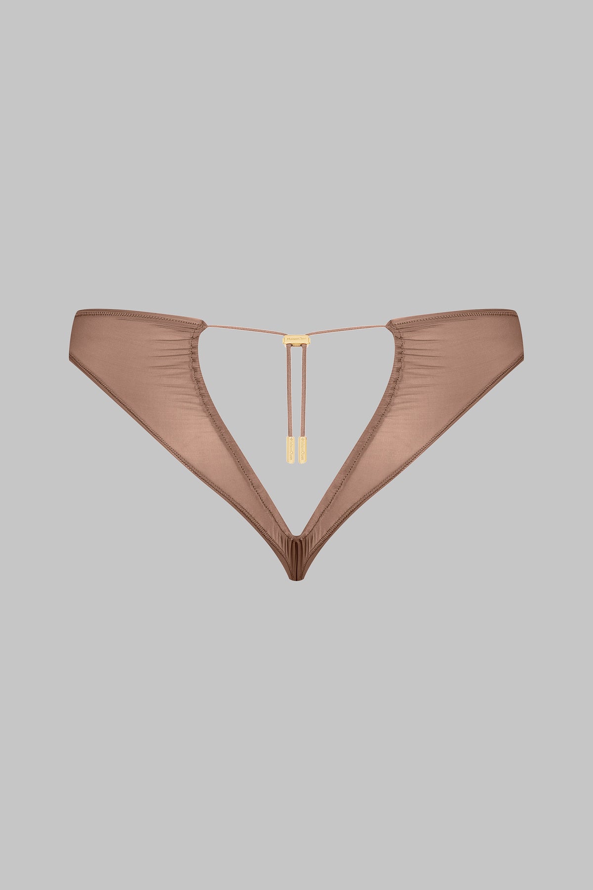 Open Back Panty - French Kiss Light