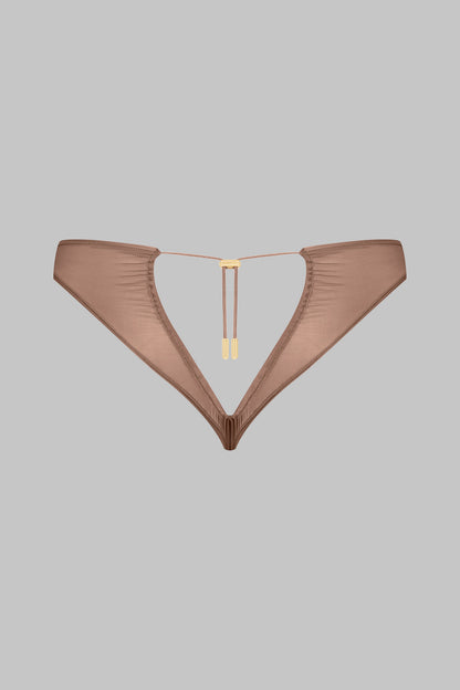Open Back Panty - French Kiss Light