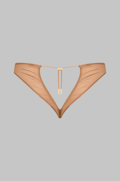 Open Back Panty - French Kiss Light