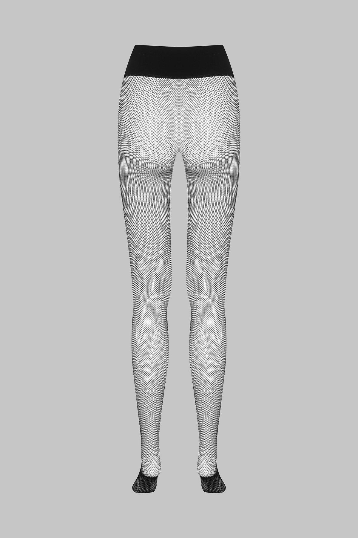 Tights Seamless Fishnet - Black - Maison Close x Scandale - LEGWEAR