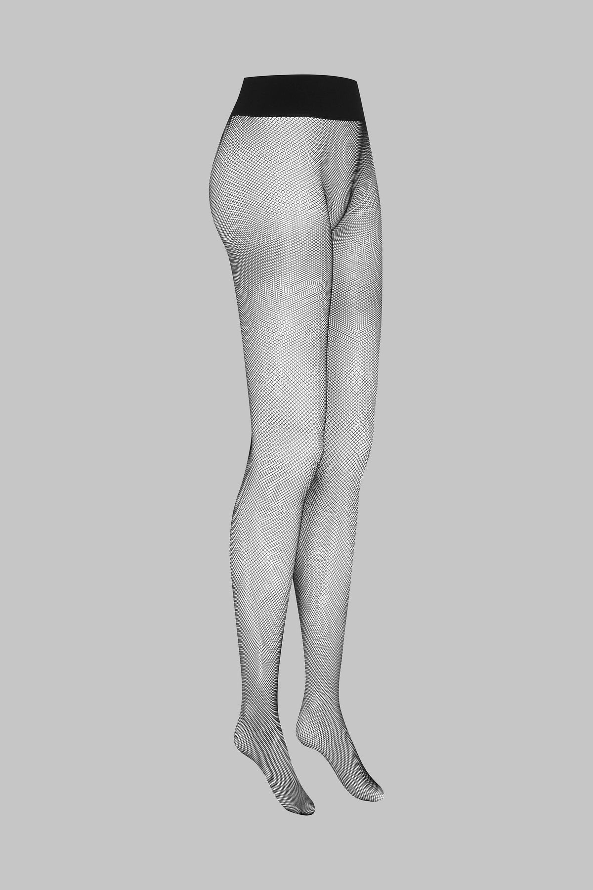 Tights Seamless Fishnet - Black - Maison Close x Scandale - LEGWEAR