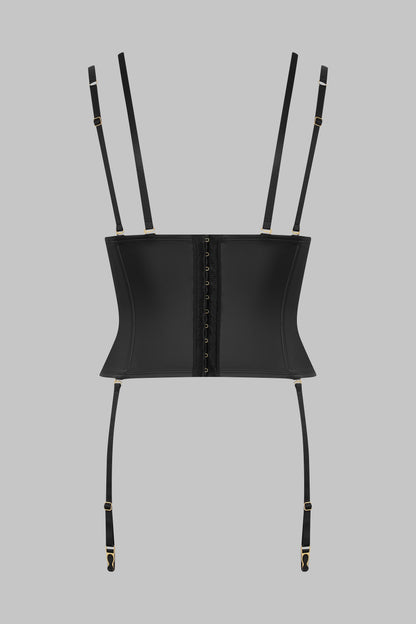 Waist cincher with suspenders - Chambre Noire